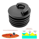 Kayak Canoe Marine Replacement Accessory Rubber Black Kayak Scupper Plugs, Easy