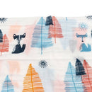 Cotton Lange New born Swaddle Blanket Sleeping bag 110 cm x 110 cm - Fox