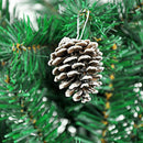 9 Pieces Christmas Pine Cones Ornaments for Xmas Tree Party Decorations Cra