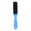 Blue Lotus +Pig hair Handle Hair Brush Hard Boar Bristle Combs for Men Wome