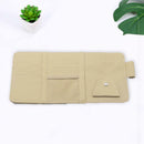 Car PU Sun Visor Pocket Organizer Pouch Bag Card Pen Glasses Storage Holder TYW