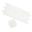 Brand New 2 Pcs/set Clear Acrylic Template for Leather Brush Pot Hand Making