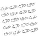 20x Marine Boat Stainless Steel Spring Clip Snap Hook/Lobster Claw Rigging Clip