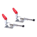 2x GH-301AM Toggle Clamp Holding Latch 45kg Push Pull Quick Release Hand T SHU