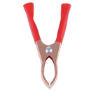 2Red+2Black 30A 72mm Copper Coated Car Battery Test Clips Alligator Clamps A