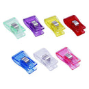 50pcs Mixed Color Sewing DIY Plastic Ax Clip Holder Patchwork Quilting Tool A