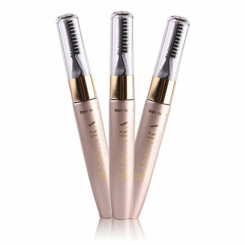 1 Pcs Eyelash Mascara Fiber Waterproof Curling Lengthening Long-Lasting T6F3