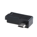 2x 90 Degree Mini Left &Right Angle USB Male to Female Plug Adapter Charger â„–[