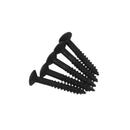 Black 6 string Fixed Hard Tail Guitar Bridge For Strat Guitar