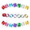 Accessories Practical Durable Crown Shape Hair Cuff Dreadlock Adjustable