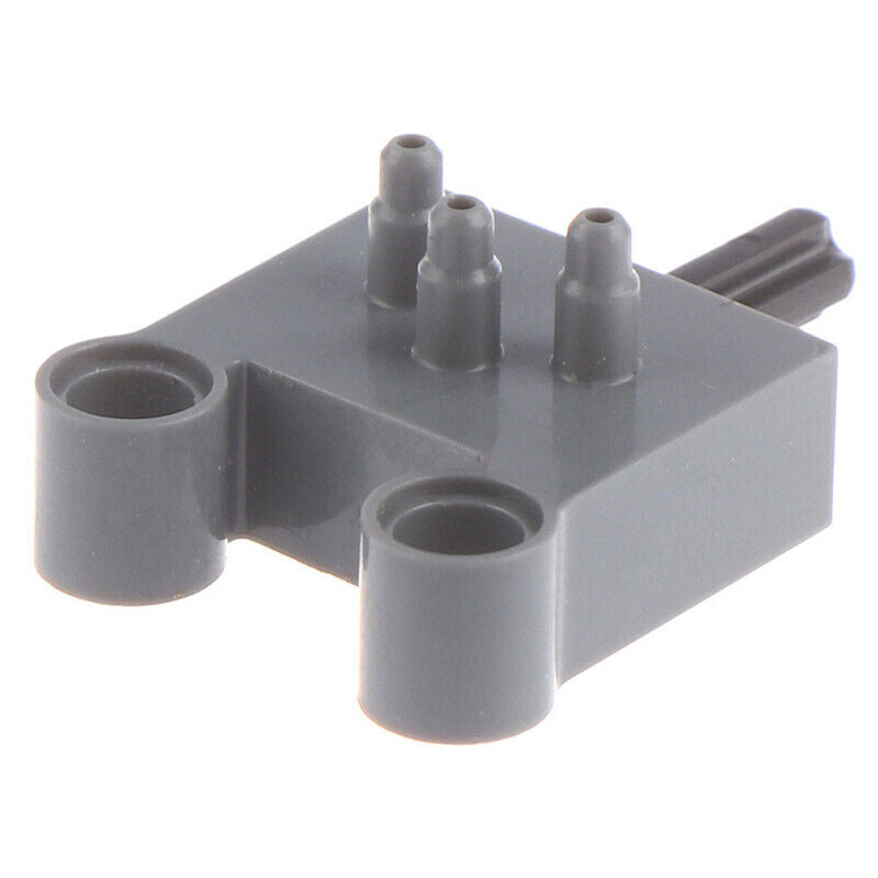 1Pcs Technic Parts Pneumatic Switch with Pin Holes and Stepped Outlets3C