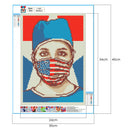 5D DIY Full Diamond Painting Medical Heroes Cross Stitch Mosaic Kit (J900)