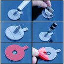 Car Glass Repair Agent Syringe Base Windshield Headlamp Repair Agent Kit Cr I5B9