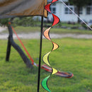 2pcs Foldable Wind Spinner Garden Park Tent Decor Outdoor Camping Supplies