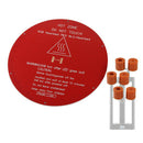 12V 220x220x3mm Hot Bed MK3 Round Aluminum Substrate + 6 Silicone Column