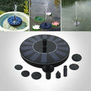 Outdoor Solar Powered Floating Bird Bath Water Fountain Pump Garden Pon BDN