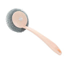 8 sets of kitchen can be hung long handle to oil wire brush ball brush