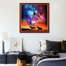 Wolf 5D Full Drill Diamond Painting Embroidery DIY Cross Stitch Needlework