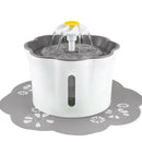 Cat Water Fountain, 2.6L/88Oz Dog Water Fountain, Flower Drinking Water Fou