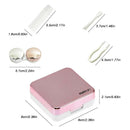 3 Pack Contact Lens Case,Mini Stylish Simple Portable Cases Kit Set Hard Do I5H4