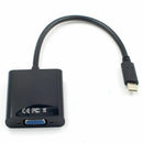 USB3.1 Type C to VGA Adapter Cable USB-C Male To VGA Female Video Transfer  N7P4