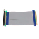PCI-E Express 16X-16X Slot Riser Card Extender Ribbon Flex Extension Cable