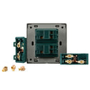 Wall Switch Socket Three Open Single Control Switch With Led