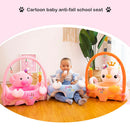 Baby Sofa Support Seat Cover Learning To Sit Plush Chair w/o Filler (Sheep)