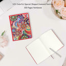 DIY Colorful Special Shaped Diamond Painting 100 Pages Notebook Sketchbook