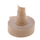 2 Rolls 10m DIY PU Leather Straps Wide Strips Belt Craft Beige Brown 2cm