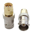 Handy Utility Adapter BNC Female Jack To SMA Male Plug RF Connector Straight.AU