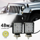 2X 48W LED work light offroad car truck tractor ATV UTV Trailer Boat Lamp DFR