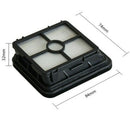 5Pcs Main Brush Roller & Hepa Filter For Bissell Crosswave1866 1868 1926 17 O4X7