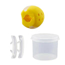 Exercise Fitness Ball Neck Facial Muscle Toning Lifting Jaw Fitness Yellow