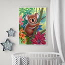 Cute Koala 5D DIY Full Round Drill Diamond Painting Art Mosaic Kits (B966)