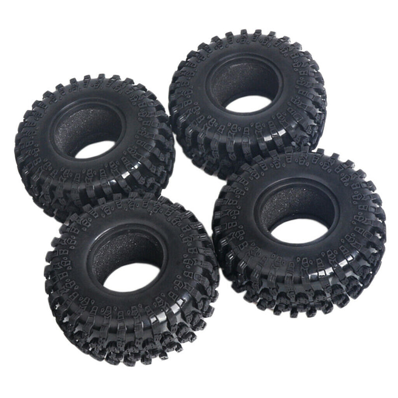 4Pcs 2.2 Inch 1/10 Rock Crawler Tires for RC Car RD90 SCX10 CC01 Axial Traxxas