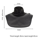 Bike Neck Warmer - Motorcycle Chest Gaiter Shoulder Wrap - Winter Scarf