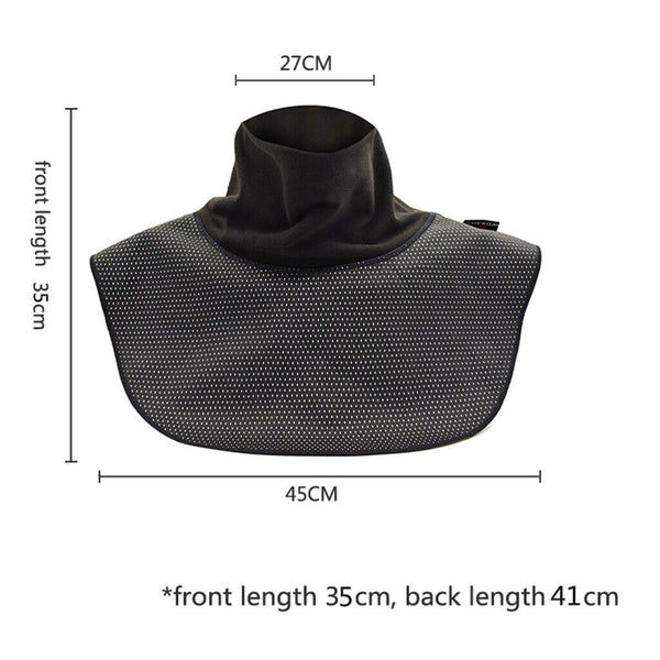 Bike Neck Warmer - Motorcycle Chest Gaiter Shoulder Wrap - Winter Scarf