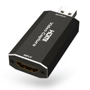 4K HDMI to USB 2.0 Video Video Capture Card for Recording Live Streaming A