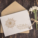 Snowflake Transparent Stamp Seal for DIY Photo Album Decorative Card Making