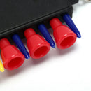 1pc plastic golf tee holder carrier ball tees with 3 ball markers accessories 3C