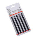 5PCS T101D T-Shank HCS Jigsaw Blades Curve Cutting Tools For Wood FAST CUT