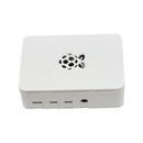 for Raspberry Pi ABS Case Enclosure Box V4 Updated for Raspberry Pi 4B(Whit
