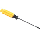 Yellow handle plum T5 T6 T8 T10 head screwdriver set 4 pieces B7V4
