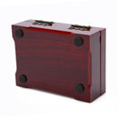 1pc Playing Card Holders Poker Wooden Box Commemorative Coins Box M&O