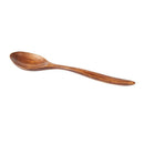 Home Restaurant Kitchen Tool Non Slip Soup Porridge Wooden Spoon Brown