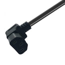 Angle IEC 320 C13 To C14 AC Power Extension Cord Female To Male For PDU UPS