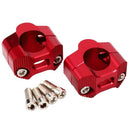 Motorcycle 1 1/8 inch Cnc Aluminum Handlebar Risers 28Mm Adjustable Bar Cla H3Y9