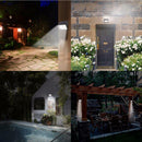 500LM Solar 38LED Body Induction Light Waterproof Outdoor Garden Yard Wall Lamp