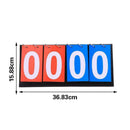 Scoreboard Score Keeper Score Flipper For Basketball Sports Tennis C9D9